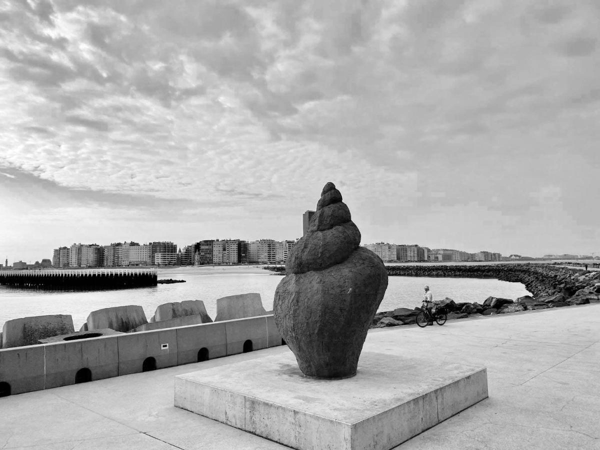 Rustig Appartement Met Zeezicht Dicht Bij Het Centrum Oostende Dış mekan fotoğraf